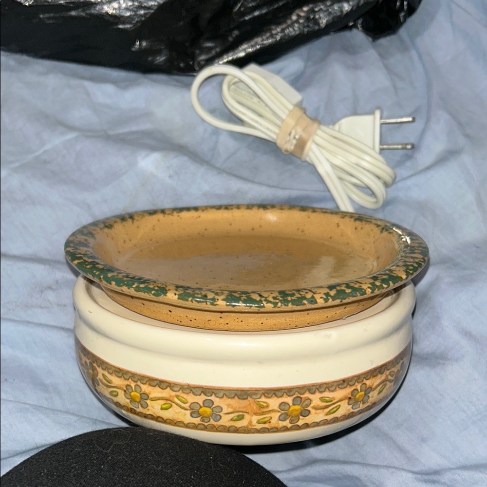 Vintage 1996 Three Rivers Pottery Tart Warmer!!!